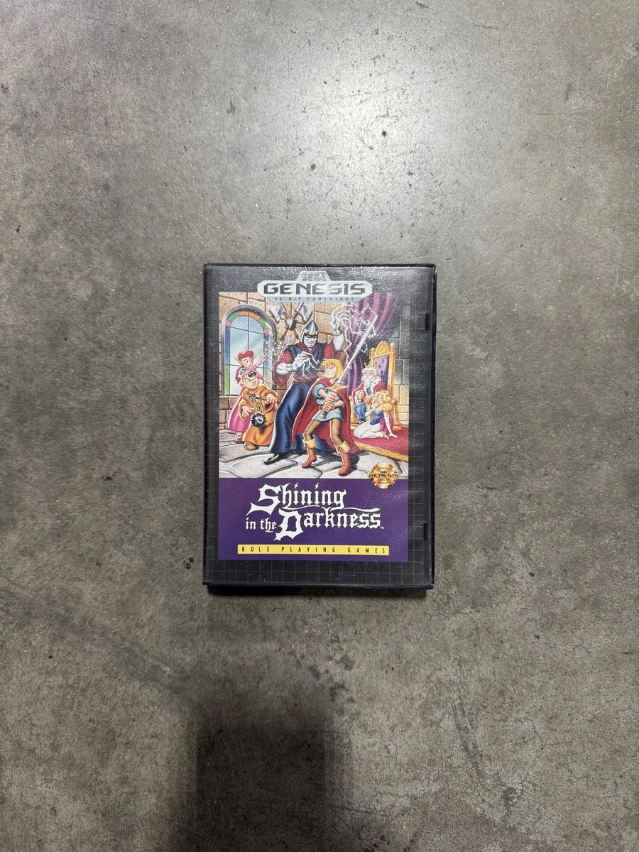 Shining In The Darkness Sur Sega Megadrive - Version PAL FR - Bon état