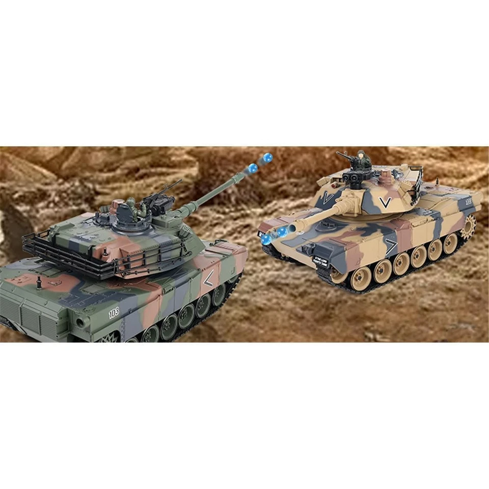 efaso RC Panzer US M1A2  mit Schussfunktion und Sound 1:20 Ready to Run - Bild 2 von 4