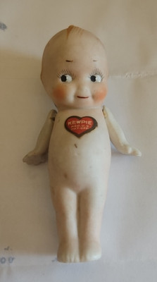 Rose O'Neil All Bisque Kewpie Doll 4 1/2'' Japan