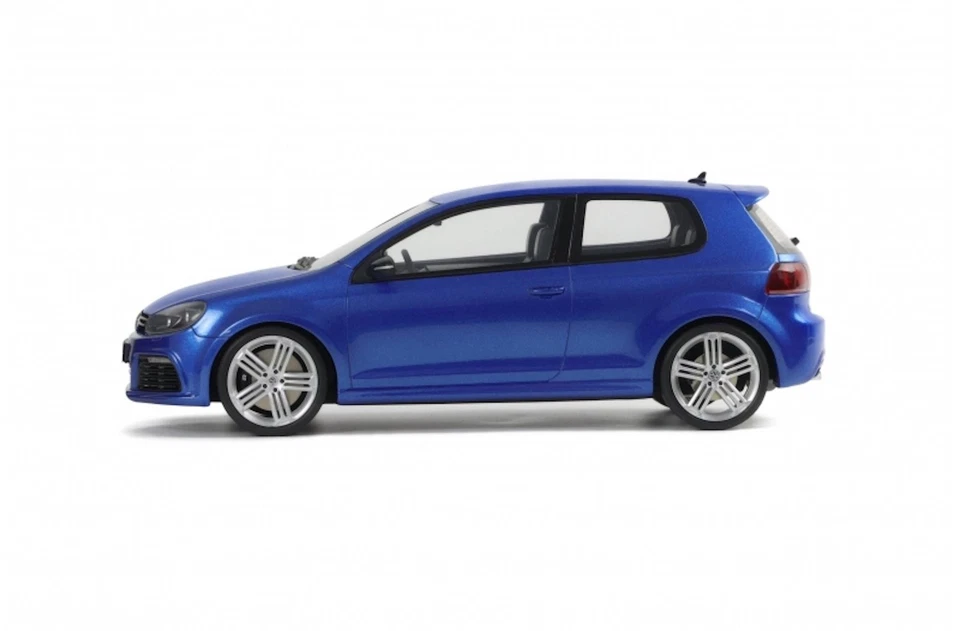 Volkswagen VW Golf 6 R Modellino Auto Di Otto IN 1:18 Blu Nuovo OT412 - Immagine 3 di 4