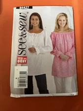 See & Sew B4427 Misses Tops Sizes L-XL Sewing Pattern New Uncut