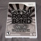 Rock Band: Metal Track Pack (Nintendo Wii, 2009) Complete w/ Manual - Tested