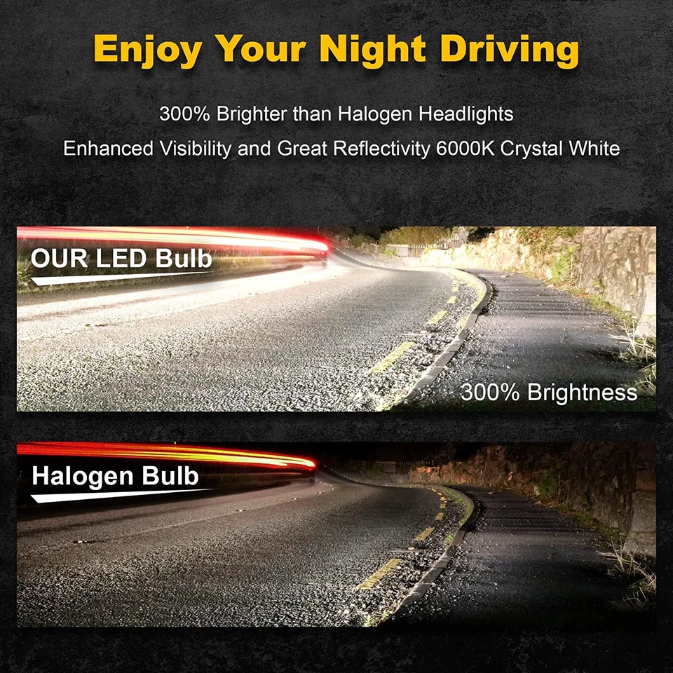 Fit 1981 - 1988 适用于吉姆西 Jimmy Sierra Classic 4x4 4PC 130W 4x6" LED 车头灯 HI-LO — 第 2/4 张图片