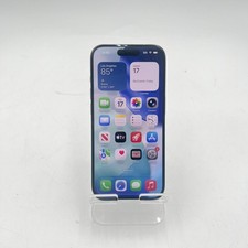 Apple iPhone 15 Pro Blue 128GB Unlocked -86% batt - Used