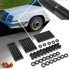 For 68-91 Dodge 318 340 360 Mopar Small Block LA Engines Cylinder Head Studs Kit