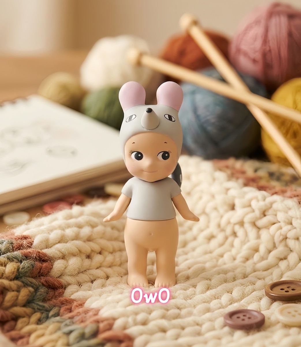 Sonny Angel Creatures Series Donna Wilson Cilla Chinchilla Figure