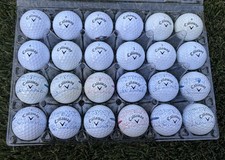 24 Callaway Supersoft Balls 2 Dozen 4A/5A Near Mint Condition Used