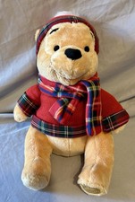 NWT Disney Store, Winnie The Pooh, Christmas Sweater And Hat, PlushToy SmokeFree
