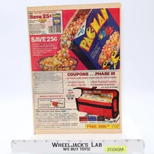 Pac-Man Cereal Coupon Magazine Ad 1982 Midway General Mills Vintage