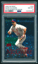 2000 Skybox Star Rubies Extreme #163SRE Mark McGwire 21/50 PSA 8 NM-MT Cardinals