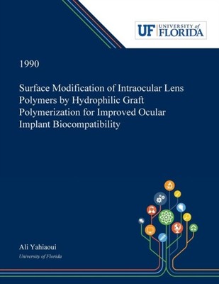 Yahiaoui - Surface Modification of Intraocular Lens Polymers by Hydrop - X555z