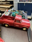 Vintage Red Mini Tonka Jeep Pick-Up Truck No. 50