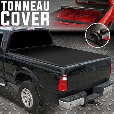 #ad FOR 1999 2016 FORD SUPER DUTY 8FT TRUCK BED SOFT VINYL ROLL UP TONNEAU COVER $148.88