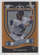 2021 Panini Chronicles Crusade Neon Orange Prizm 9/17 Akil Baddoo #14 10vb