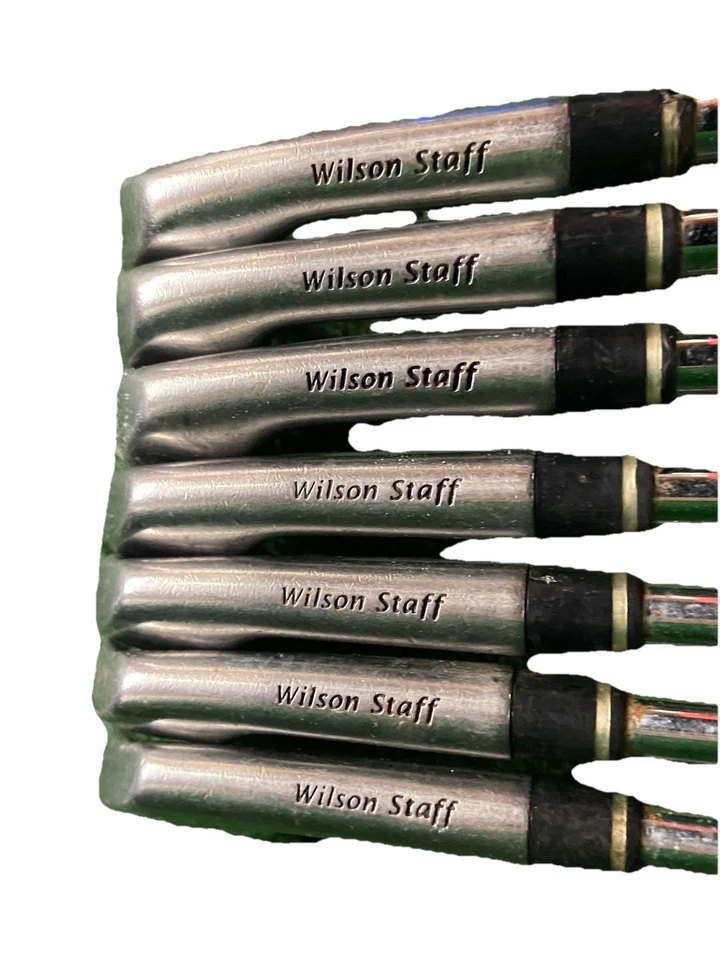 Wilson Staff Pi5 Iron Set 3-9 Irons RH S300 Stiff Steel New Jumbo Grips - Image 4 of 4