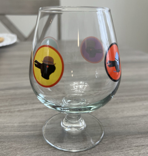 Duck Rabbit Brewery Snifter Glass Craft Beer Brandy Tulip Snifter