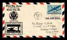 DR JIM STAMPS US COVER AIR MAIL 30C FDC SCOTT C30 CROSBY PHOTO CACHET