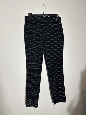 89th & Madison Women's Pants Comfort Waist Stretch Pull On Black Size PM