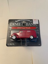 ERTL Treasure Classic Dime Bank 1938 Panel Truck Red NIP Agway 1994