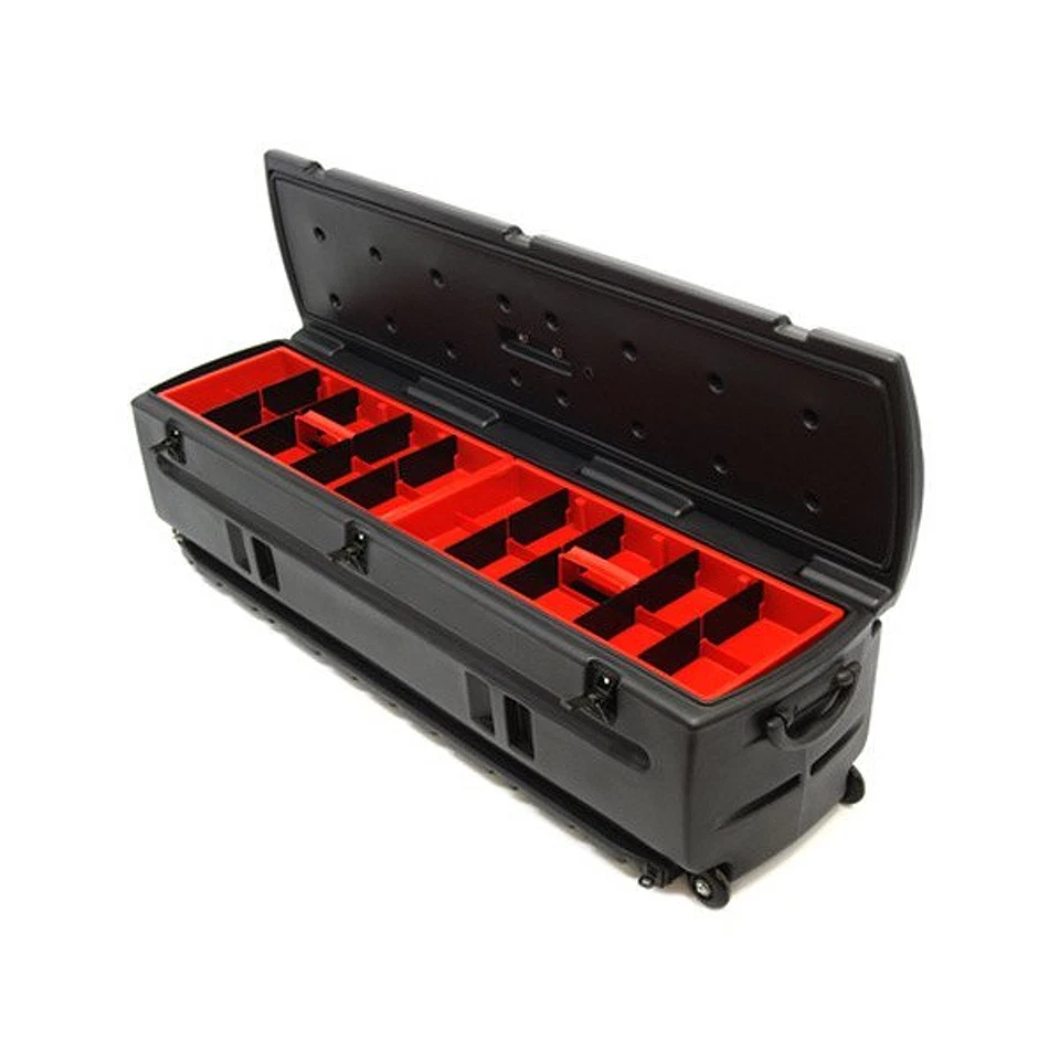 Du-Ha 70103 Black Tote Lockable All In One Storage Tool Box Gun Case w/ Roller - Image 3 of 4