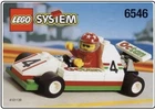 Vintage LEGO System 6546 Slick Racer Racing Formula 1 F1 Race Car Driver Minifig