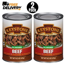  2 pack Keystone All Natural Beef, 14.5 oz Can
