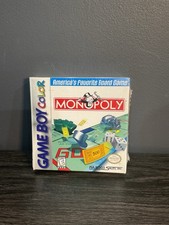 Monopoly Nintendo Gameboy Color Factory Sealed Game Boy GBC Brand New