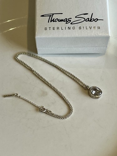 THOMAS SABO PENDANT NECKLACE STERLING SILVER WITH PAVÉ CUBIC ZIRCONIA - Bild 3 von 7