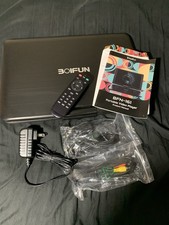 Boifun BFN 161 Portable DVD Player 15.6 HD Swivel Screen w/ Remote Tested    