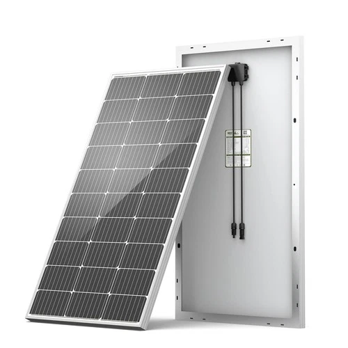 HQST 100 Watt 12V Monocrystalline Solar Panel with Solar Connectors, High Eff...