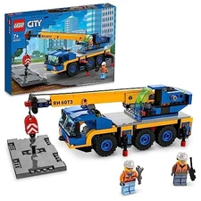 Lego City Crane 60324, A Toy Block Gift For City Building, For Boys And Girls A_