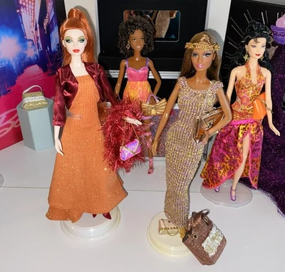 Barbie GOLD Label Bob Mackie ANGE NOEL 2024 BASICS Paillettes Croisette MATTEL - Photo 1/4