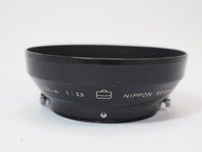 Rare Nippon Kogaku 3.5cm f/2.5 Metal Lens Hood with Fuji Mark for Nikon S JDM