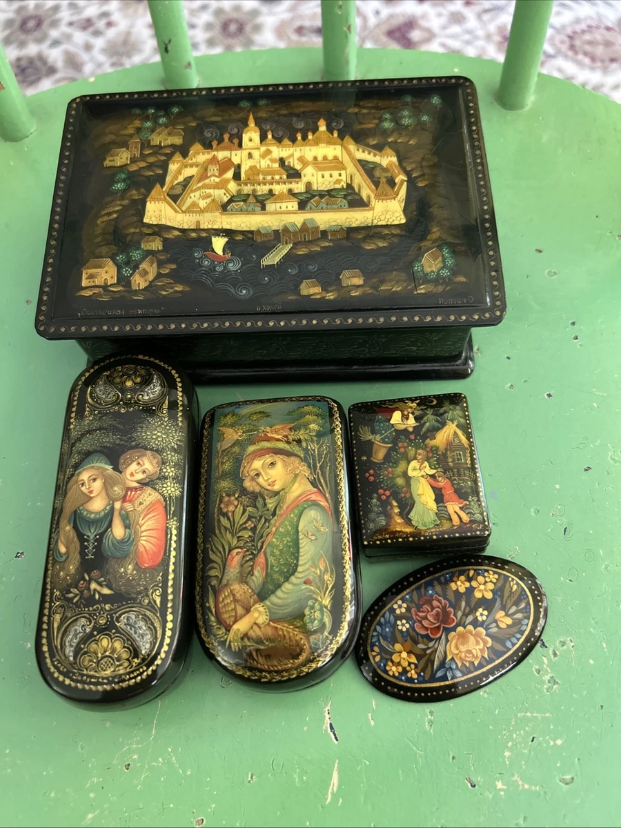 Russian Lacquer Box for sale | eBay