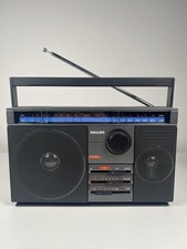 Philips d-2120 AM-FM RADIO Analog Tuning - Portable - Tested Perfect