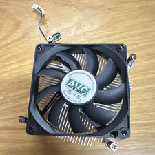 AVC CPU Fan with Aluminum Heatsink 4-Pin Connector Black/Silver