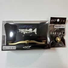 DRT VARIAL P.C.D 100 MK-3 Rim Gold Handle Both + Shimano Right Nut Gold New