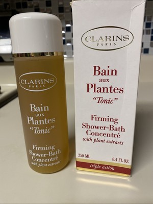 Vintage Original HTF CLARINS TONIC BATH & SHOWER CONCENTRATE Plant Extracts