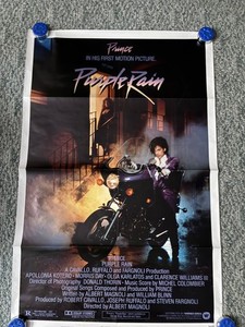 PURPLE RAIN NSS 840090 ORIGINAL PRINCE ROCK MUSIC MOVIE POSTER 1984