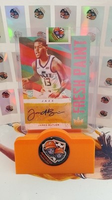 Jared Butler /199 Rookie Auto Panini Fresh Paint 2021-22 Panini Court Kings NBA