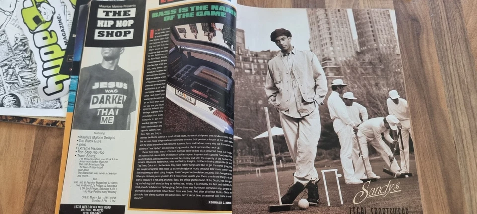 THE SOURCE MAGAZINE #54 MARCH 1994 - LUKE SKYWALKER COVER MC SHY-D MAGIC MIKE - Image 4 of 4