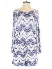 Everly Women Blue Romper S