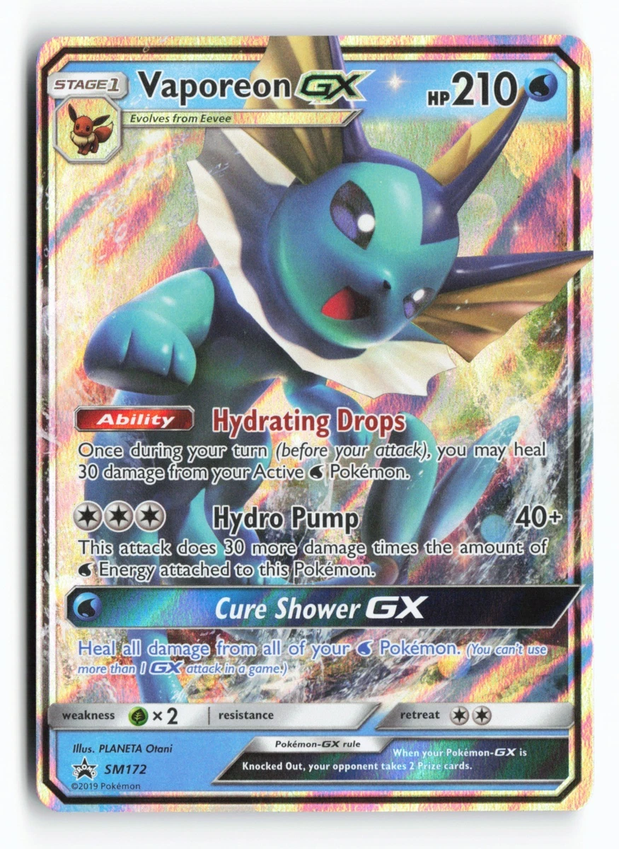 Vaporeon GX Pokémon TCG Cards for sale | eBay