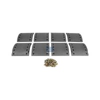 Bremsbelagsatz Trommelbremse Hinten 17,5 Mm 200 Mm DT Spare Parts FüR DAF SB