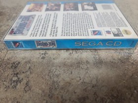 Ground Zero Texas (Sega CD, 1993) Complete Tested, Case has cracks