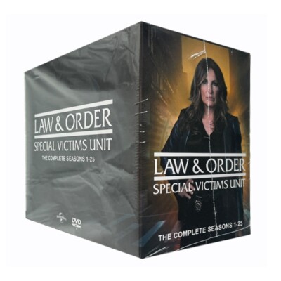 LAW AND ORDER SVU: Complete Series , 1-25, DVD Set FREE