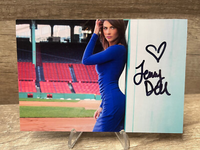 Jenny Dell CBS Sports Reporter Hand Signed 4x6 Photo TC46-2419 | eBay