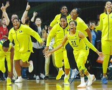 JORDIN CANADA Signed 8 x 10 Photo WNBA Basketball SEATTLE STORM Free Shipping 