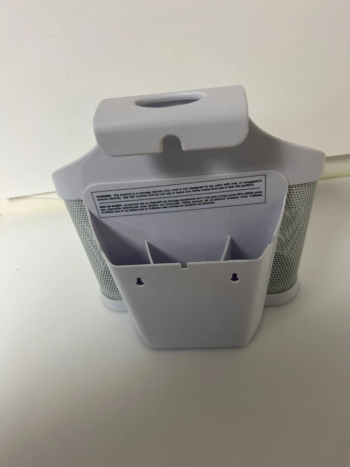 Polder Style Station Curling Iron Hair Dryer Holder Caddy Organizer - Image 2 of 4