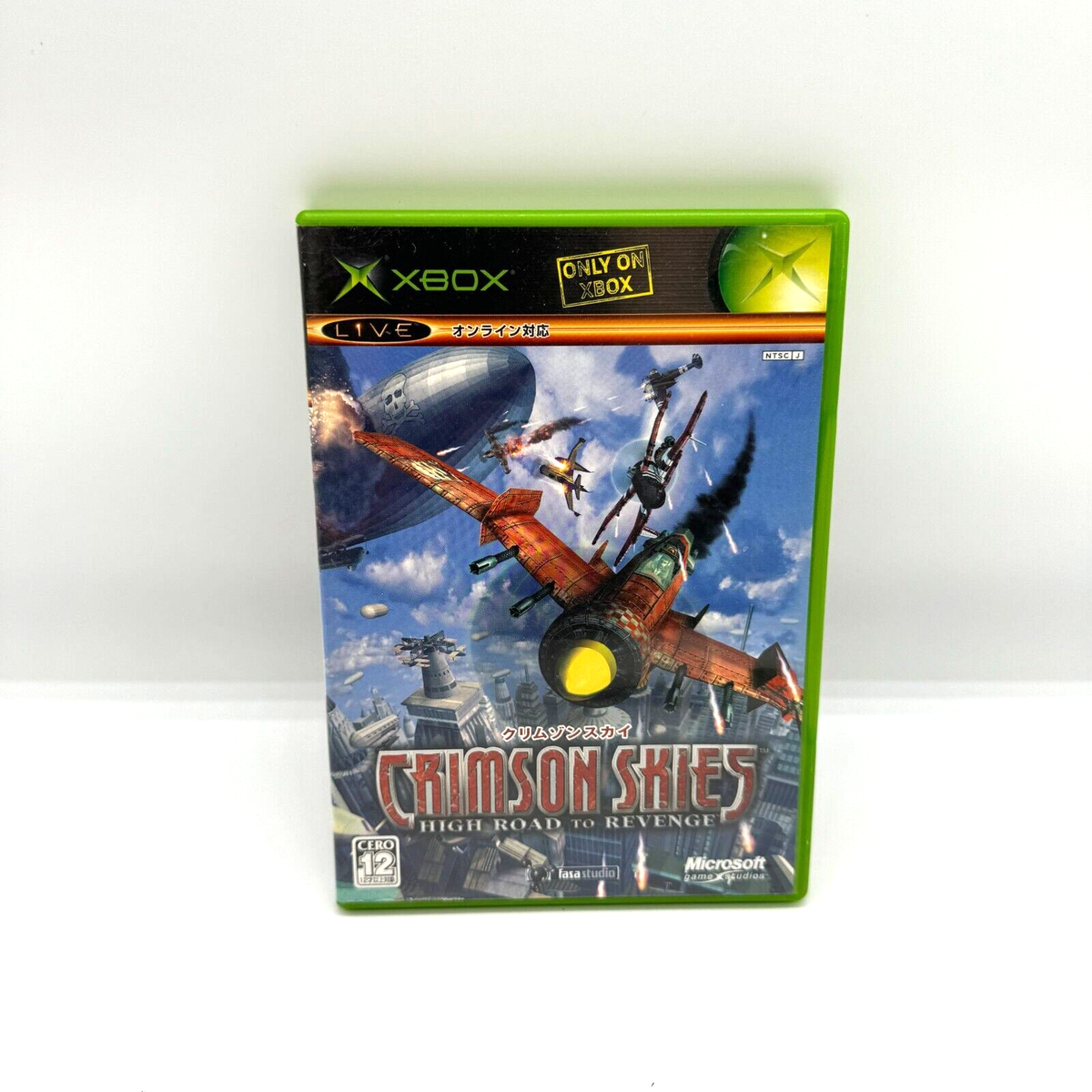 Crimson Skies High Road to Revenge Xbox Japan Version No Manual Crimson Skies High Road to Revenge Xbox Japan Version No Manual